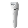 Philips , Epilator , BRE710/00 , Operating time (max) 40 min , Number of power levels N/A , Wet & Dry , White/Pink