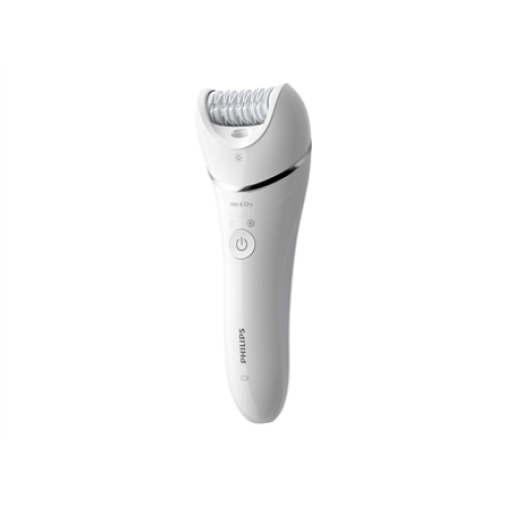 Philips , Epilator , BRE710/00 , Operating time (max) 40 min , Number of power levels N/A , Wet & Dry , White/Pink