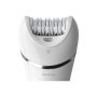 Philips , Epilator , BRE710/00 , Operating time (max) 40 min , Number of power levels N/A , Wet & Dry , White/Pink