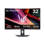 LG , 32G600A-B , 31.5 , VA , QHD , 16:9 , 180 Hz , 1 ms , 2560 x 1440 pixels , 250 cd/m² , HDMI ports quantity 2