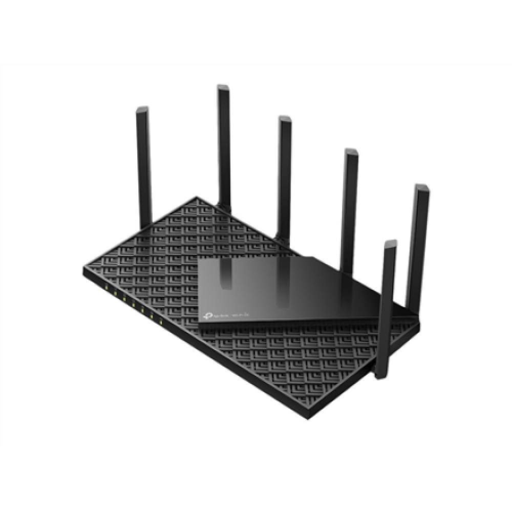 AXE5400 Tri-Band Gigabit Wi-Fi 6E Router , Archer AXE75 , 802.11ax , 10/100/1000 Mbit/s , Ethernet LAN (RJ-45) ports 4 , Mesh Support Yes , MU-MiMO No , No mobile broadband , Antenna type External , 1
