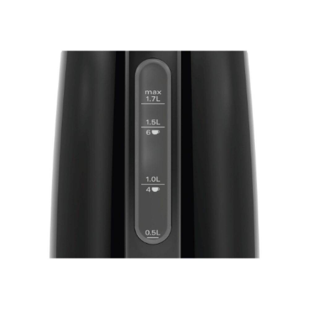 Bosch , Kettle , DesignLine TWK3P423 , Electric , 2400 W , 1.7 L , Stainless steel , 360° rotational base , Jet black polished