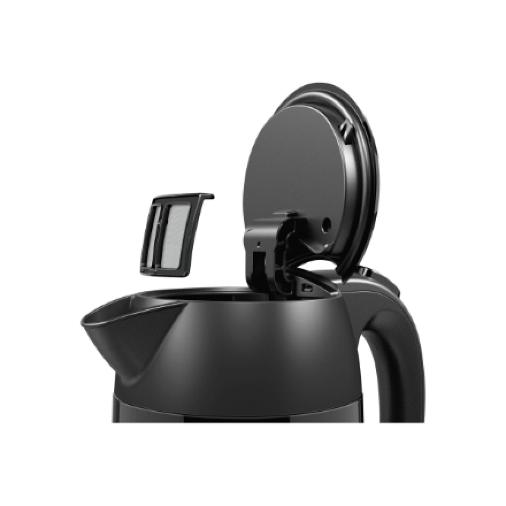 Bosch , Kettle , DesignLine TWK3P423 , Electric , 2400 W , 1.7 L , Stainless steel , 360° rotational base , Jet black polished