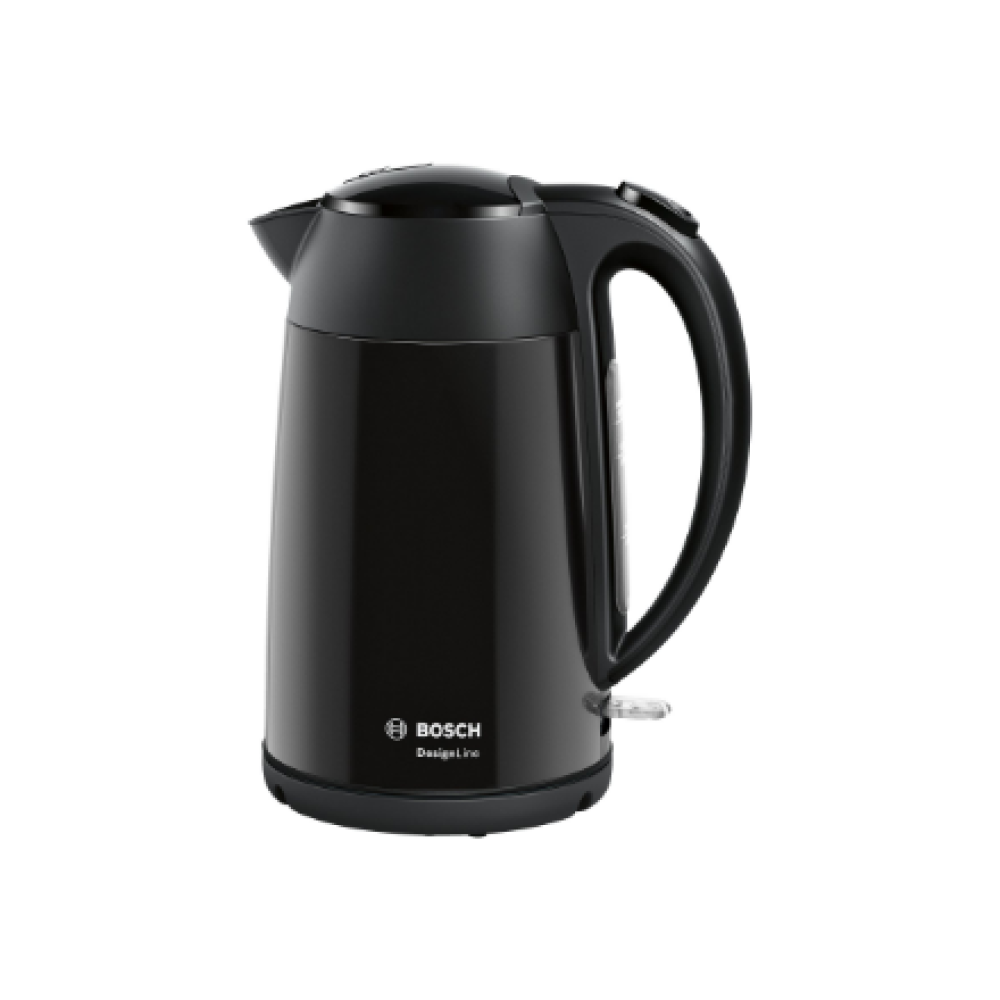 Bosch , Kettle , DesignLine TWK3P423 , Electric , 2400 W , 1.7 L , Stainless steel , 360° rotational base , Jet black polished