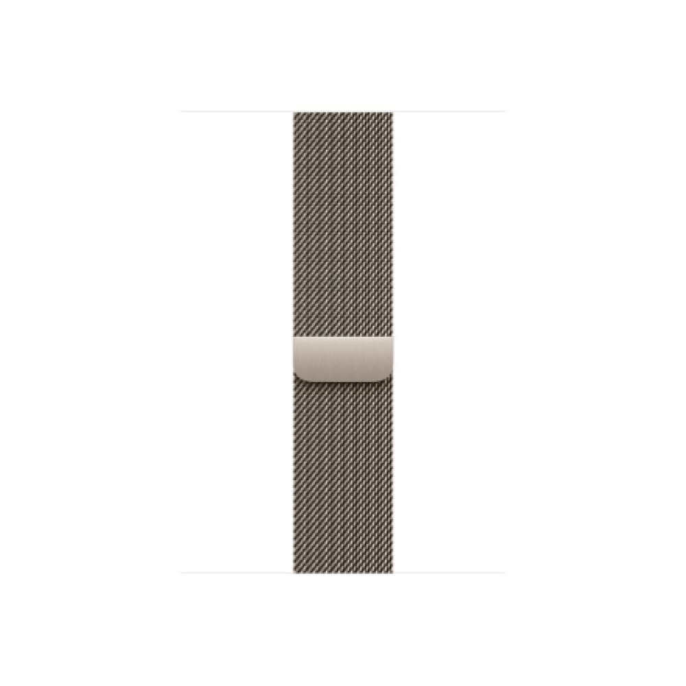 Apple 46mm Natural Milanese Loop - S/M