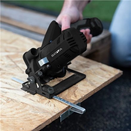Batavia B.V. , Cordless Circular Saw 85 mm - Fixxpack 2.0 Set (incl. 2.0Ah battery & USB-C charging cable) - 12V