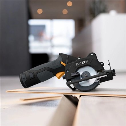 Batavia B.V. , Cordless Circular Saw 85 mm - Fixxpack 2.0 Set (incl. 2.0Ah battery & USB-C charging cable) - 12V