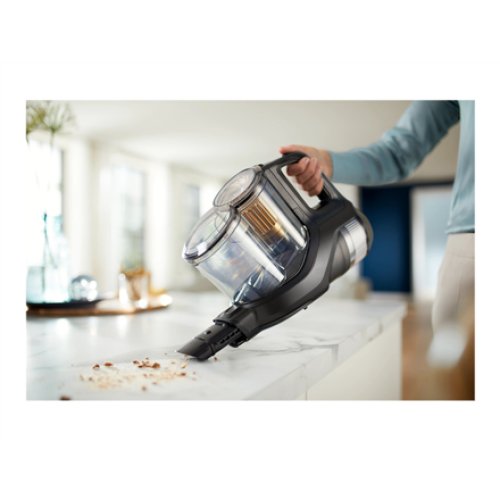 Philips , Vacuum cleaner , XC8349/01 Aqua Plus , Cordless operating , Handstick , - W , 25 V , Operating time (max) 80 min , Black , Warranty 24 month(s)