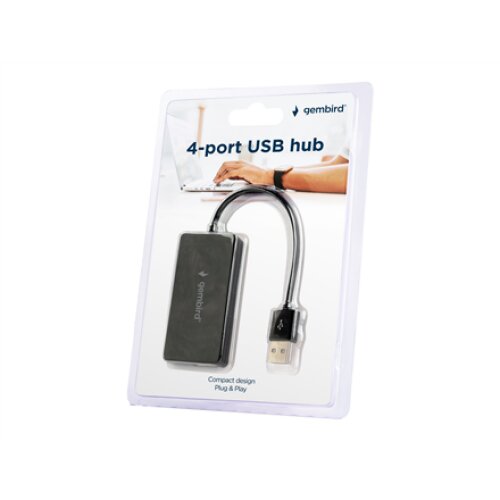 Gembird , 4-port USB hub , UHB-U2P4-04 , USB Hub