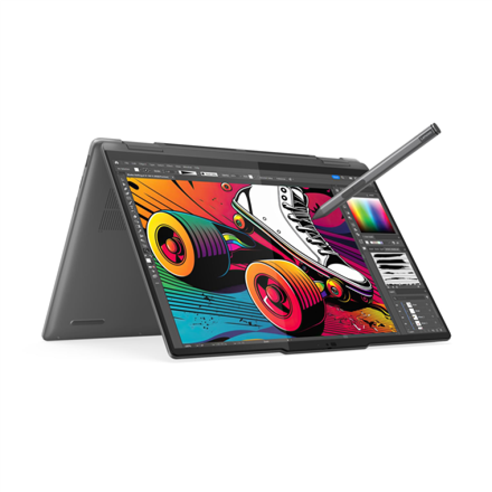 Lenovo Yoga 7 2-in-1 14IML9 , Storm Grey , 14 , OLED , Touchscreen , WUXGA , 1920 x 1200 pixels , Glossy , Intel Core Ultra 5 , 125H , 16 GB , Soldered LPDDR5x , Solid-state drive capacity 512 GB , Intel Arc Graphics , Windows 11 Home , 802.11ax , Bluetoo