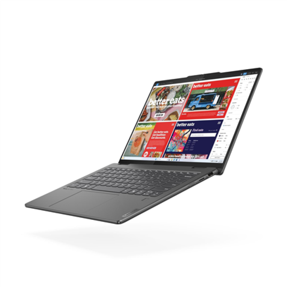 Lenovo Yoga 7 2-in-1 14IML9 , Storm Grey , 14 , OLED , Touchscreen , WUXGA , 1920 x 1200 pixels , Glossy , Intel Core Ultra 5 , 125H , 16 GB , Soldered LPDDR5x , Solid-state drive capacity 512 GB , Intel Arc Graphics , Windows 11 Home , 802.11ax , Bluetoo