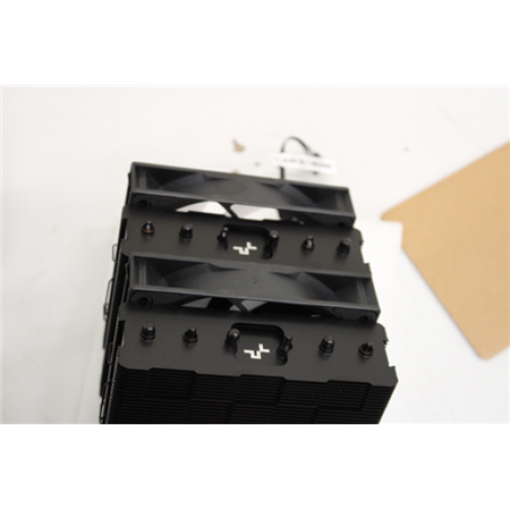 SALE OUT. Deepcool CPU Cooler AG620 BK ARGB PAINT DEFECT Black Intel, AMD