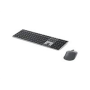 Dell Premier Multi-Device Keyboard and Mouse , KM7321W , Keyboard and Mouse Set , Wireless , Ukrainian , Titanium Gray , 2.4 GHz, Bluetooth 5.0