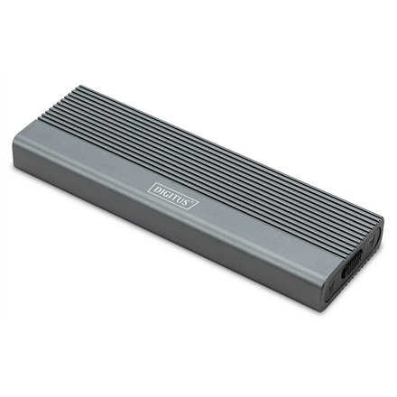 Digitus USB M.2 hard disk enclosure, SSD, external, NVMe + SATA, 10Gbps (NVMe) 6 Gbps (SATA), USB3.1 Gen2 , DA-71156