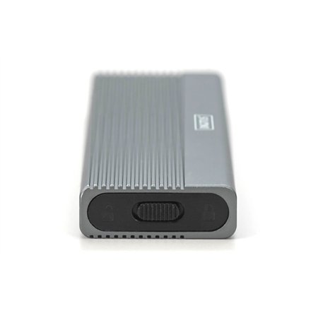 Digitus USB M.2 hard disk enclosure, SSD, external, NVMe + SATA, 10Gbps (NVMe) 6 Gbps (SATA), USB3.1 Gen2 , DA-71156