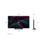 LG OLED55C51LA , 55 , Smart TV , webOS 25 , UHD