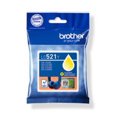 Brother LC521Y , Ink Cartridges , Yellow