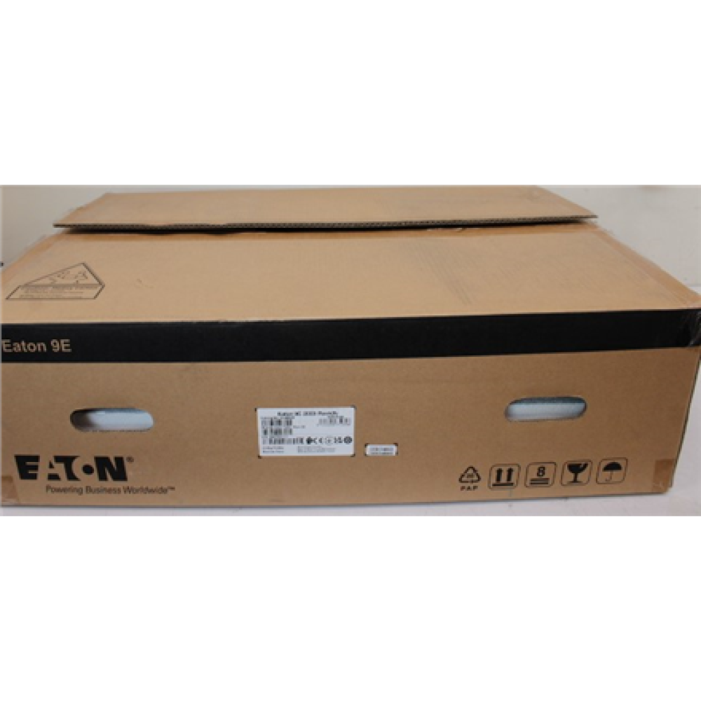 SALE OUT. Eaton 9E2000IR 9E UPS, 2000 VA, 1800 W, Input: C14, Outputs: (6) C13, Rack, 2U , Eaton , 9E UPS , 9E2000IR , 2000 VA , 1800 W , UNPACKED, USED, SCRATCHED ON TOP , 230 V