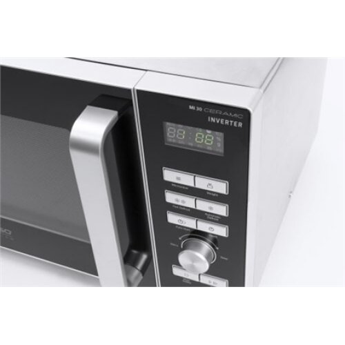 Caso , Ceramic Inverter Microwave , MI 30 , Free standing , 30 L , 1000 W , Grill , Black