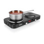 Tristar Table Hob , KP-6152 , Number of burners/cooking zones 2 , Electric , Black