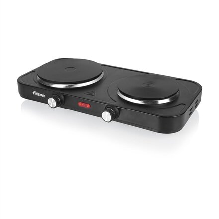 Tristar Table Hob , KP-6152 , Number of burners/cooking zones 2 , Electric , Black