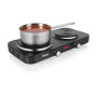 Tristar Table Hob , KP-6152 , Number of burners/cooking zones 2 , Electric , Black