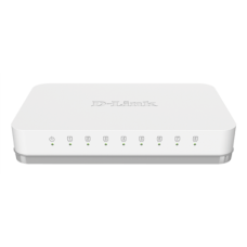D-Link , Switch , GO-SW-8G/E , Unmanaged , Desktop , Gigabit Ethernet (copper) ports quantity 8