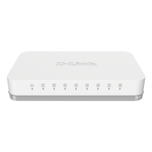 D-Link , Switch , GO-SW-8G/E , Unmanaged , Desktop , Gigabit Ethernet (copper) ports quantity 8