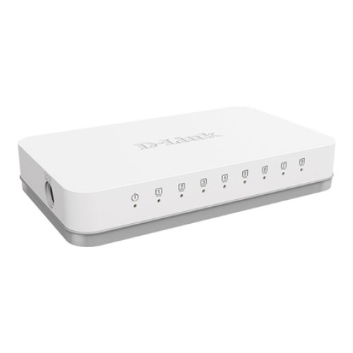 D-Link , Switch , GO-SW-8G/E , Unmanaged , Desktop , Gigabit Ethernet (copper) ports quantity 8