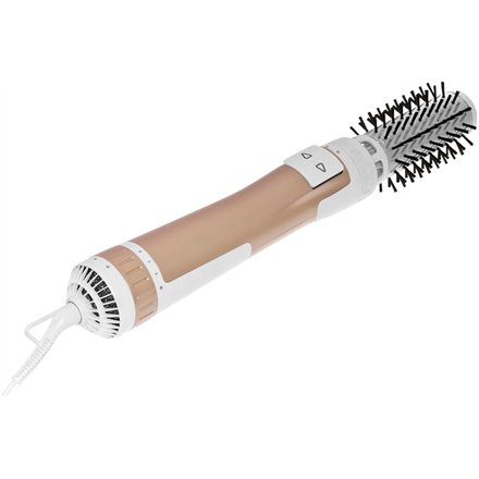 Rowenta Hair styler , Brush Activ CF9520F0 , Ion conditioning , Number of heating levels 2 , 1000 W , White/Copper