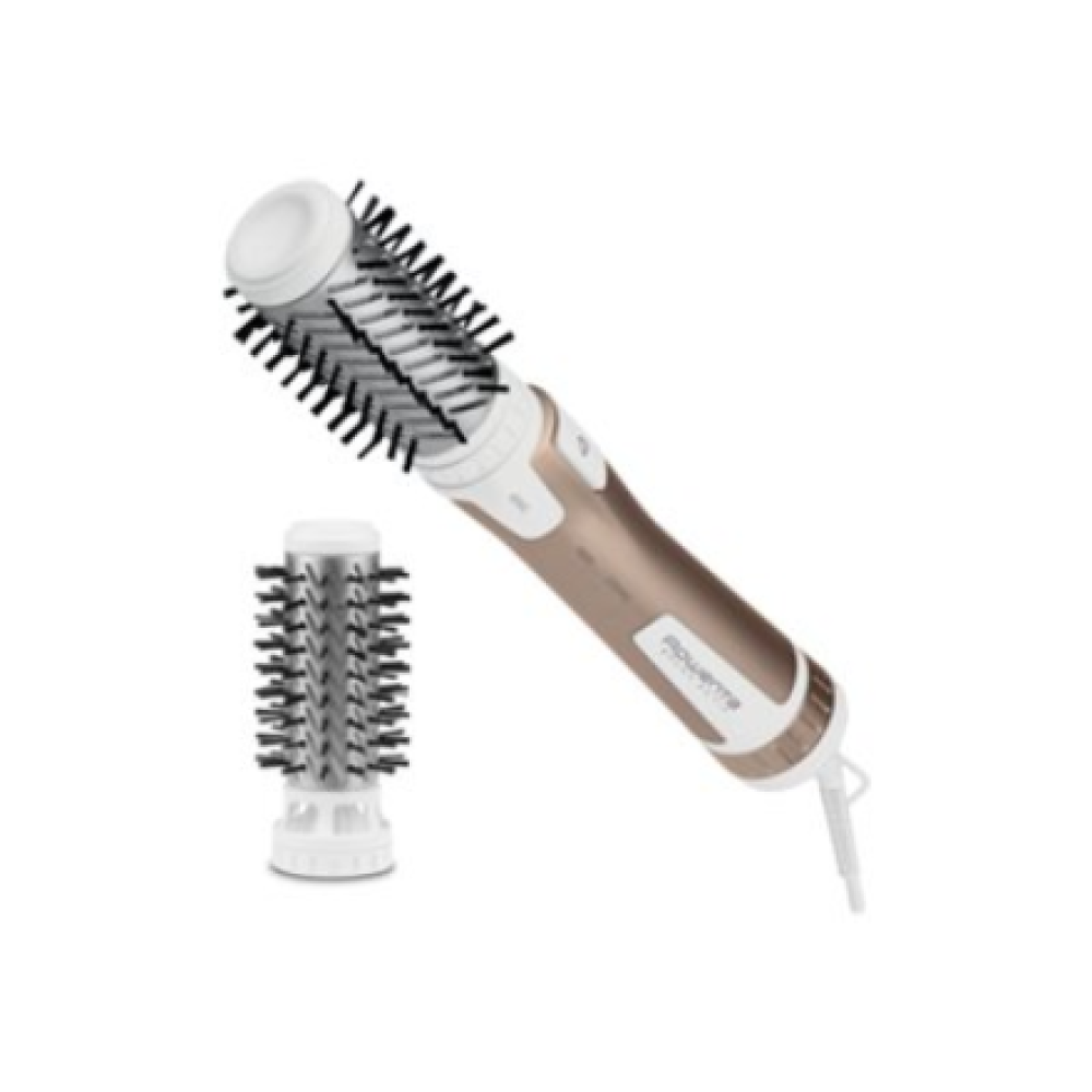 Rowenta Hair styler , Brush Activ CF9520F0 , Ion conditioning , Number of heating levels 2 , 1000 W , White/Copper