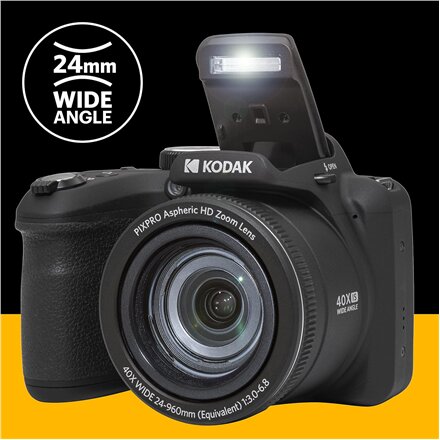 Kodak , Digital Camera , Pixpro AZ405 , 16 MP , Optical zoom 40x x , Display diagonal 3 , Video recording , Black