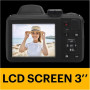 Kodak , Digital Camera , Pixpro AZ405 , 16 MP , Optical zoom 40x x , Display diagonal 3 , Video recording , Black