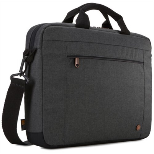 Case Logic , Era Attaché , Fits up to size 14 , Messenger - Briefcase , Shoulder strap , Obsidian