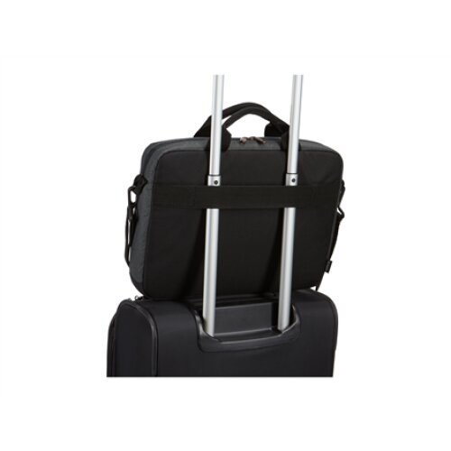 Case Logic , Era Attaché , Fits up to size 14 , Messenger - Briefcase , Shoulder strap , Obsidian