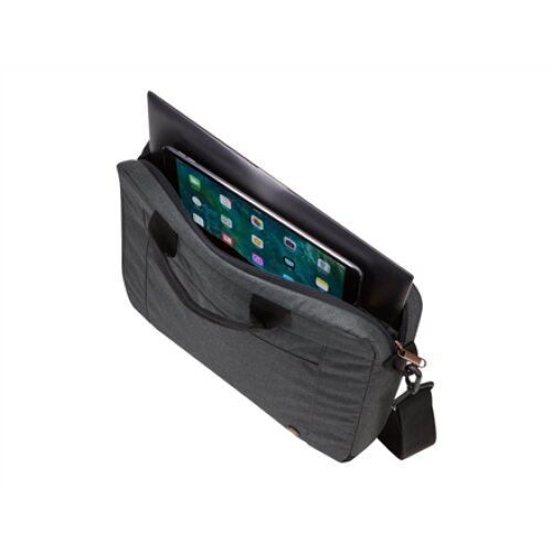 Case Logic , Era Attaché , Fits up to size 14 , Messenger - Briefcase , Shoulder strap , Obsidian