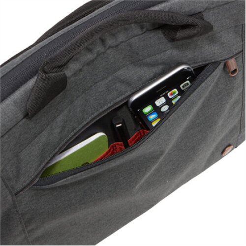 Case Logic , Era Attaché , Fits up to size 14 , Messenger - Briefcase , Shoulder strap , Obsidian