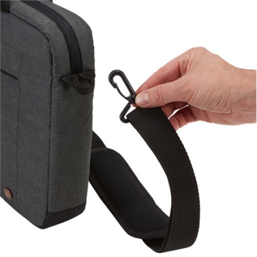 Case Logic , Era Attaché , Fits up to size 14 , Messenger - Briefcase , Shoulder strap , Obsidian
