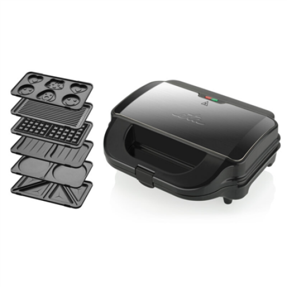 ETA , Sandwich Maker , Sorento Plus ETA515190000 , 900 W , Number of plates 6 , Number of pastry 2 , Black