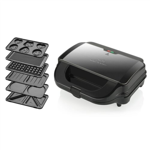 ETA , Sandwich Maker , Sorento Plus ETA515190000 , 900 W , Number of plates 6 , Number of pastry 2 , Black
