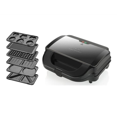 ETA , Sandwich Maker , Sorento Plus ETA515190000 , 900 W , Number of plates 6 , Number of pastry 2 , Black