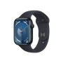 Series 9 , Smart watch , GPS (satellite) , Always-On Retina , 45mm , Waterproof , Midnight