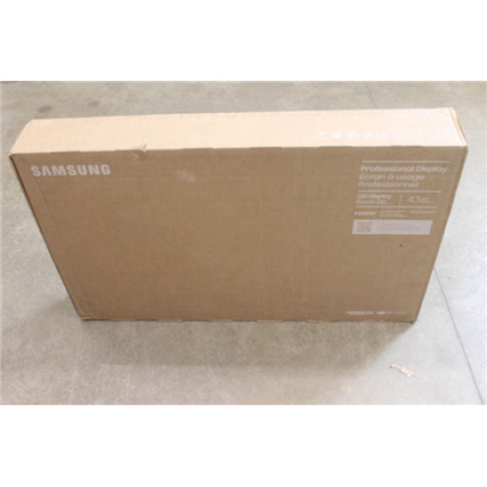 SALE OUT. Samsung QM43B 43 UHD 3840 x 2160, 500cd/m2 DAMAGED PACKAGING , Samsung QM43B , 43 , Landscape/Portrait , 24/7 , Tizen , DAMAGED PACKAGING , 500 cd/m² , 8 ms , 178 ° , 178 °