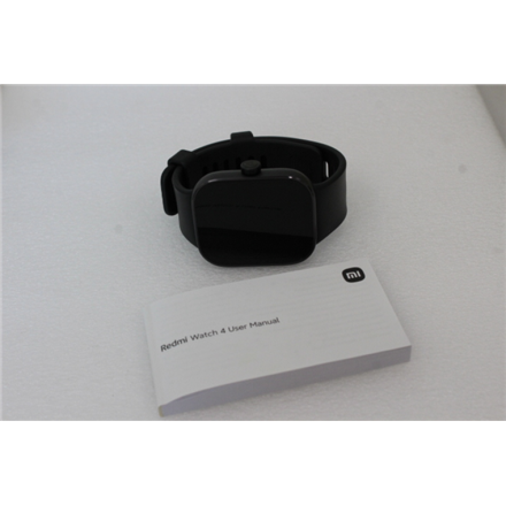 Redmi Watch 4 , Smart watch , GPS (satellite) , AMOLED , 1.97 , Waterproof , DAMAGED PACKAGING, MISSING CHARGER , Obsidian Black
