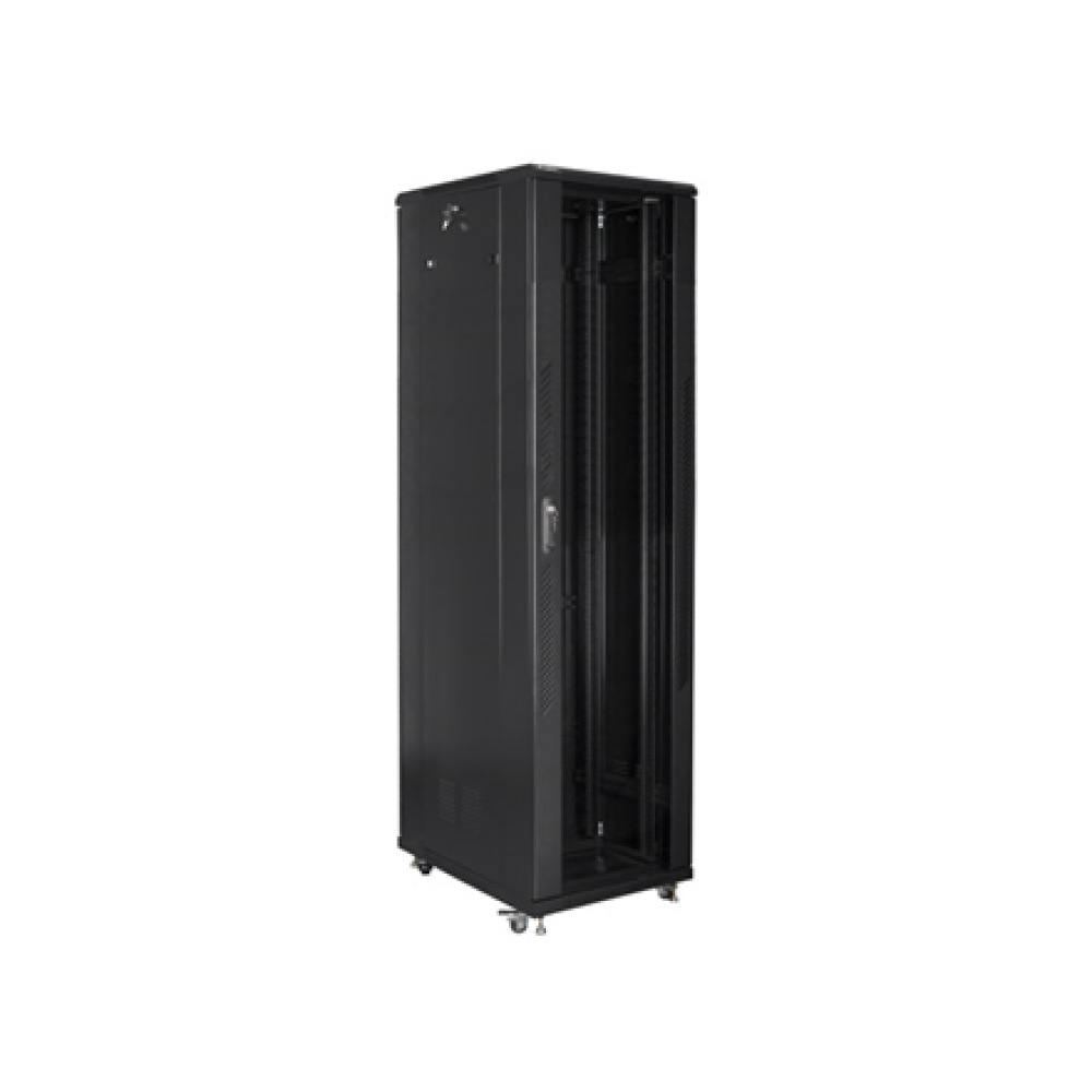 Lanberg , Rack cabinet 19 free-standing 37U/800x800 (flat pack) , FF01-8837-12B , Black