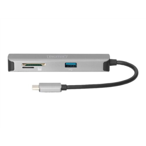 Digitus , USB-C Dock , DA-70891 , Dock , USB 3.0 (3.1 Gen 1) ports quantity 2 , HDMI ports quantity 1