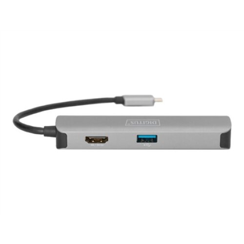 Digitus , USB-C Dock , DA-70891 , Dock , USB 3.0 (3.1 Gen 1) ports quantity 2 , HDMI ports quantity 1