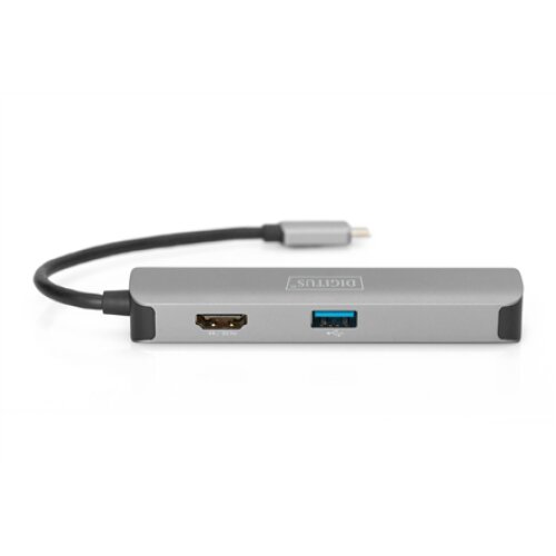 Digitus , USB-C Dock , DA-70891 , Dock , USB 3.0 (3.1 Gen 1) ports quantity 2 , HDMI ports quantity 1