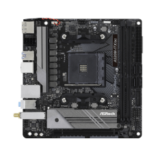 ASRock A520M-ITX/AC , Processor family AMD , Processor socket AM4 , DDR4 , Supported hard disk drive interfaces SATA, M.2 , Number of SATA connectors 4