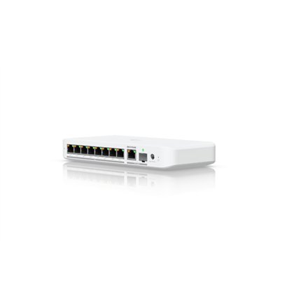 Ubiquiti , Flexible, 8-port 2.5 GbE PoE++ switch with a 10 GbE RJ45/SFP+ combination uplink port , USW-Flex-2.5G-8-PoE , Managed , Wall-mountable/Desktop